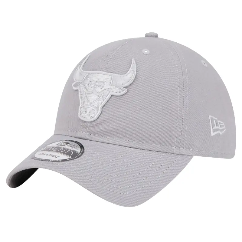 men8217s chicago bulls new era gray tonal 9twenty adjustable hat